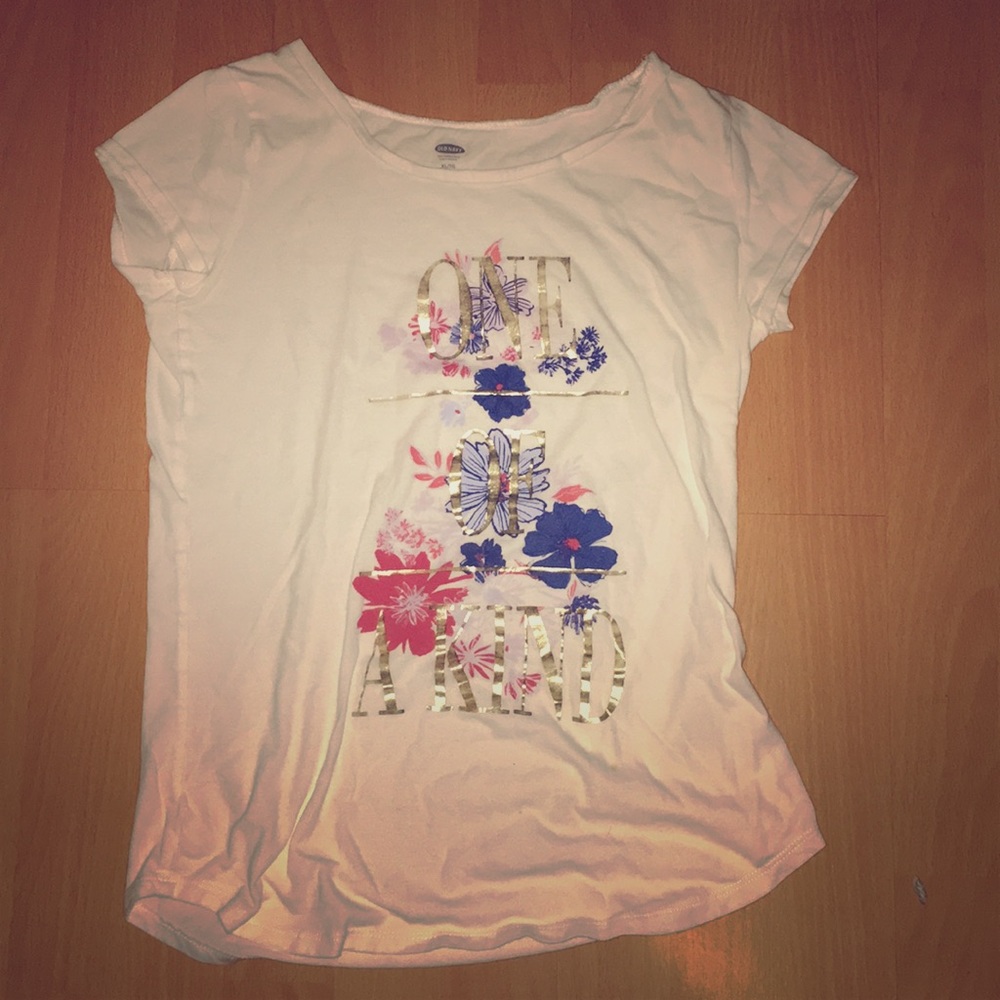 Graphic girls t-shirt from old navy